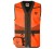 Kamizelka Härkila Wildboar Pro Blaze - Orange Blaze/Brown