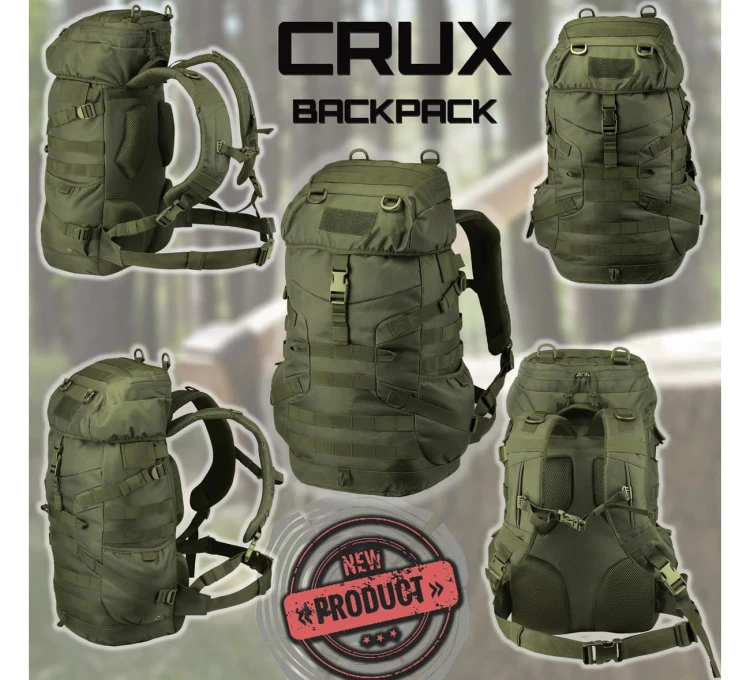 Plecak CAMO Crux (30L) - Wz. Pantera (PL-CX-BP-WZ)