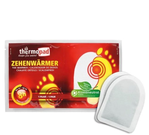 Ogrzewacz chemiczny do palców stóp Thermopad - 1 para