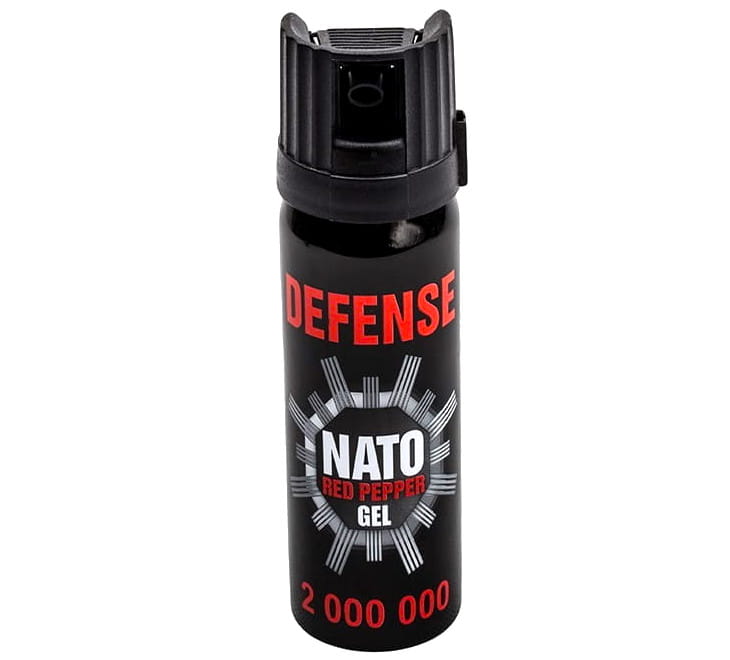 Gaz pieprzowy NATO Defense Gel 2mln SHU, 10% OC - żel stożek - 50 ml