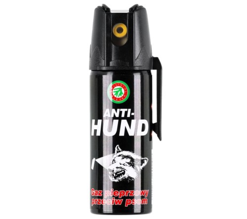 Gaz pieprzowy Klever Anti-Hund Cone 2,5mln SHU, 11% OC - chmura/stożek - 50 ml