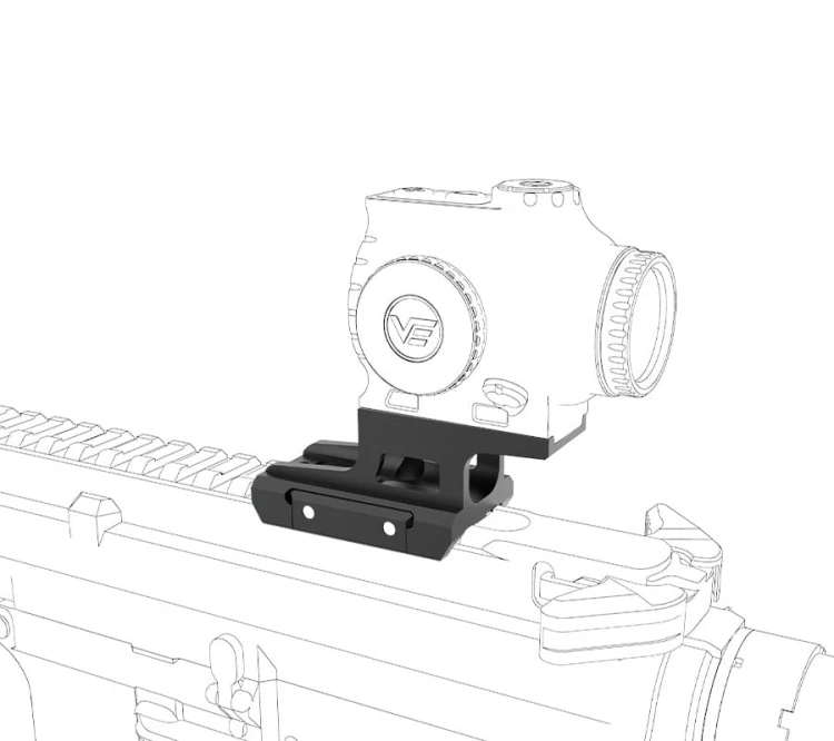 Montaż wysoki Cantilever do celowników Vector Optics Paragon (RUM) - 21mm Picatinny - SCPSM-03