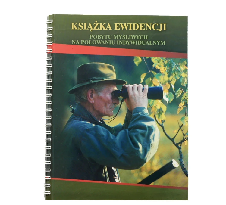 "Książka ewidencji pobytu myśliwych na polowaniu indywidualnym" (oprawa miękka)