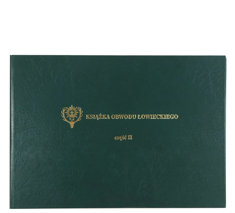 "Książka Obwodu Łowieckiego cz.II" (oprawa twarda)
