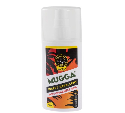 Spray na komary i kleszcze Mugga Extra Strong 50% DEET - 75 ml