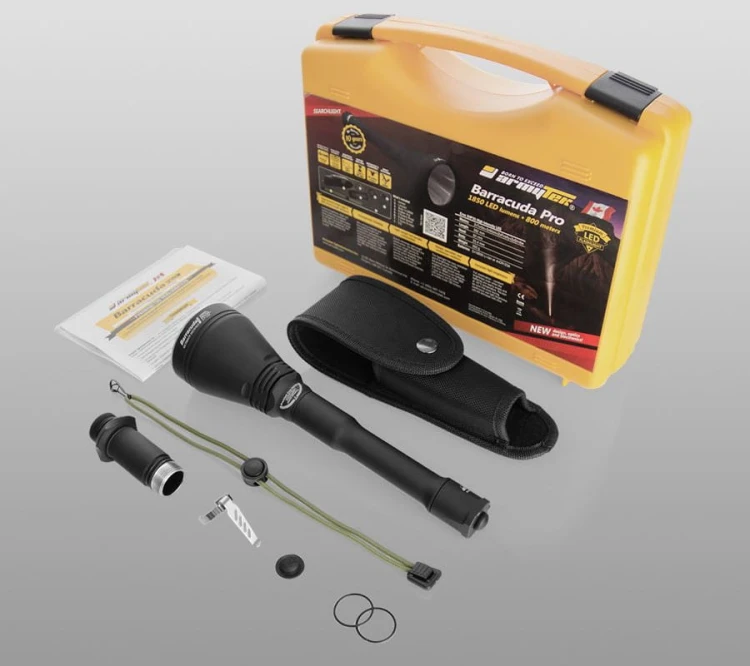 Latarka szperacz Armytek Barracuda Pro - White - 1500 lm