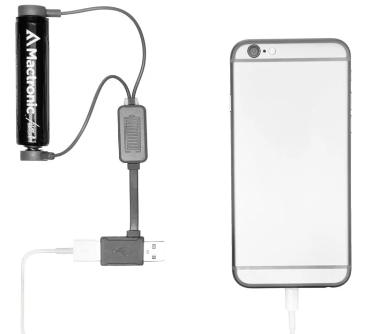 Ładowarka magnetyczna USB Mactronic z funkcją PowerBank (MAC0012)