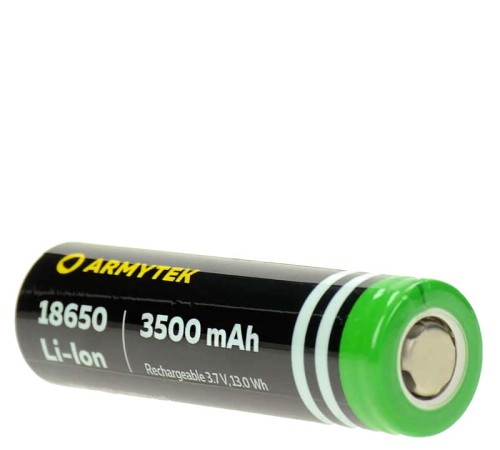 Akumulator Li-Ion 18650 3,7V Armytek (3500 mAh) - bez zabezpieczenia (bez PCB)