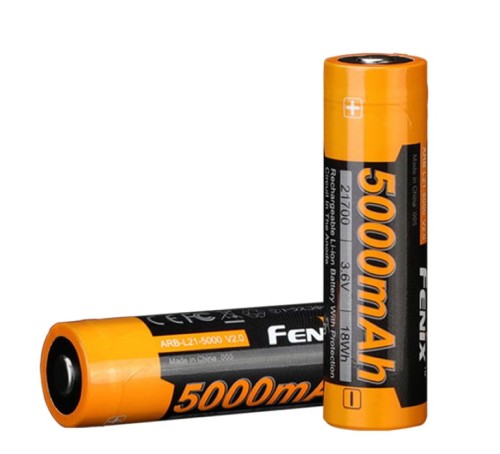 Akumulator Li-Ion 21700 3,6V Fenix ARB-L21U (5000 mAh)