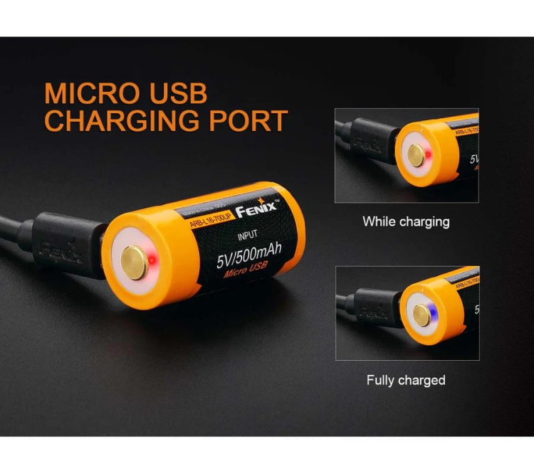 RCR123 3,6V Fenix USB ARB-L16UP (700 mAh) (5).jpg