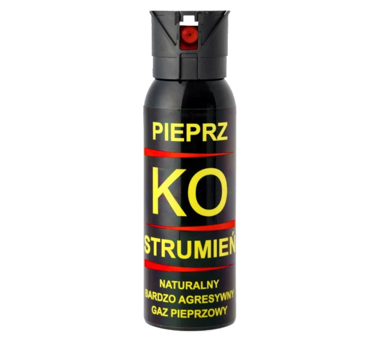 Gaz pieprzowy Klever KO Defenol Jet 2mln SHU, 10% OC - strumień - 100 ml