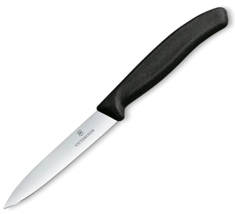Noż do warzyw i owoców Victorinox Swiss Classic 6.7703 (10cm) gładki - Czarny (1).jpg