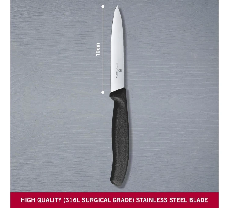 Noż do warzyw i owoców Victorinox Swiss Classic 6.7706.L114 (10cm) gładki - Zielony (5).jpg
