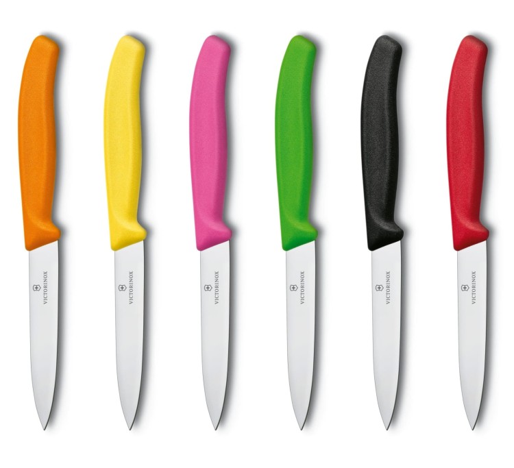Noż do warzyw i owoców Victorinox Swiss Classic 6.7706.L114 (10cm) gładki - Zielony (2).jpg
