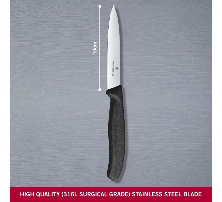 Noż do warzyw i owoców Victorinox Swiss Classic 6.7706.L114 (10cm) gładki - Zielony (5).jpg