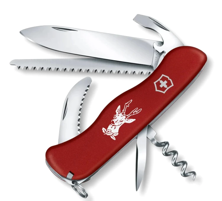 Scyzoryk Victorinox Hunter 0.8573 (111mm) - Czerwony
