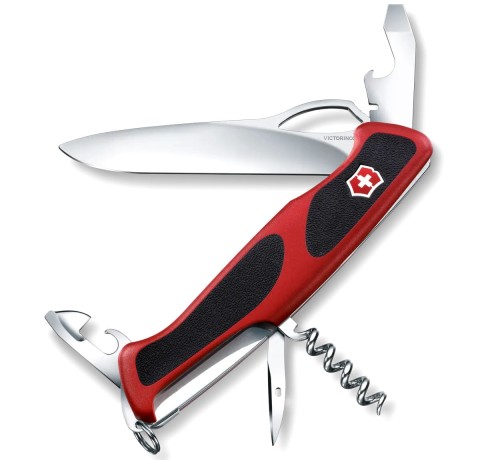 Scyzoryk Victorinox Ranger Grip 61 0.9553.MC (130mm) - Czerwony/Czarny