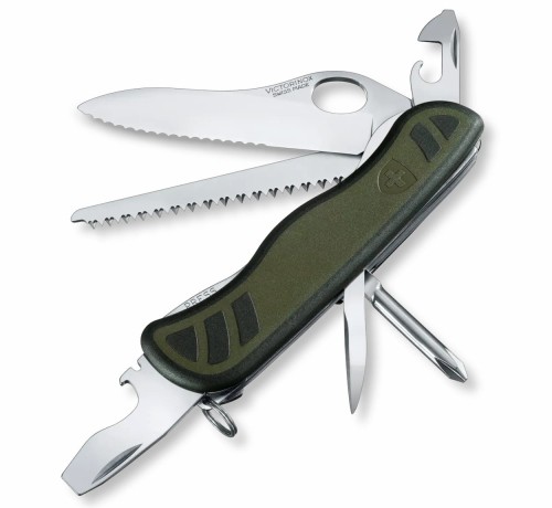Scyzoryk Victorinox Swiss Soldier's 0.8461.MWCH (111mm) - Zielony/Czarny