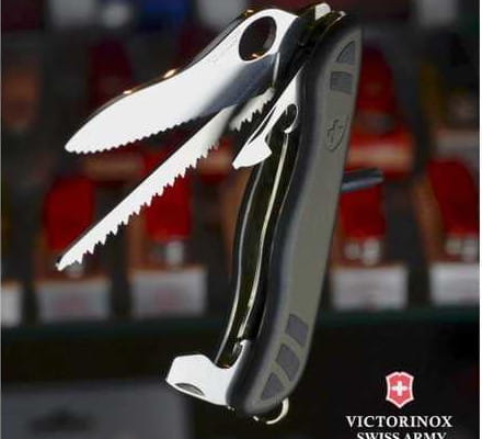 Scyzoryk Victorinox Swiss Soldier's 0.8461.MWCH (111mm) - Zielony/Czarny