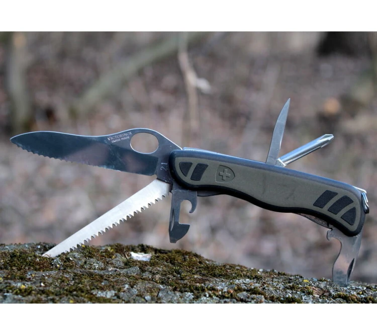 Scyzoryk Victorinox Swiss Soldier's 0.8461.MWCH (111mm) - Zielony/Czarny