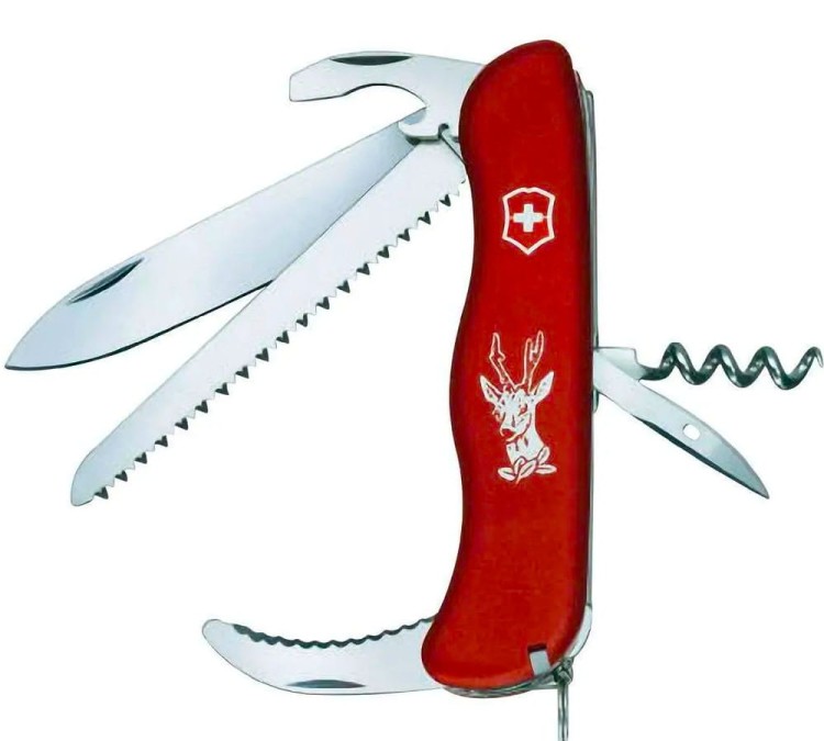 Scyzoryk Victorinox Hunter 0.8573 (111mm) - Czerwony (5).jpg