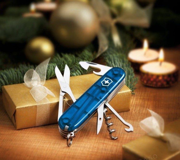 Scyzoryk Victorinox Climber 1.3703.T2 (91mm) - Niebieski przezroczysty (3).jpg