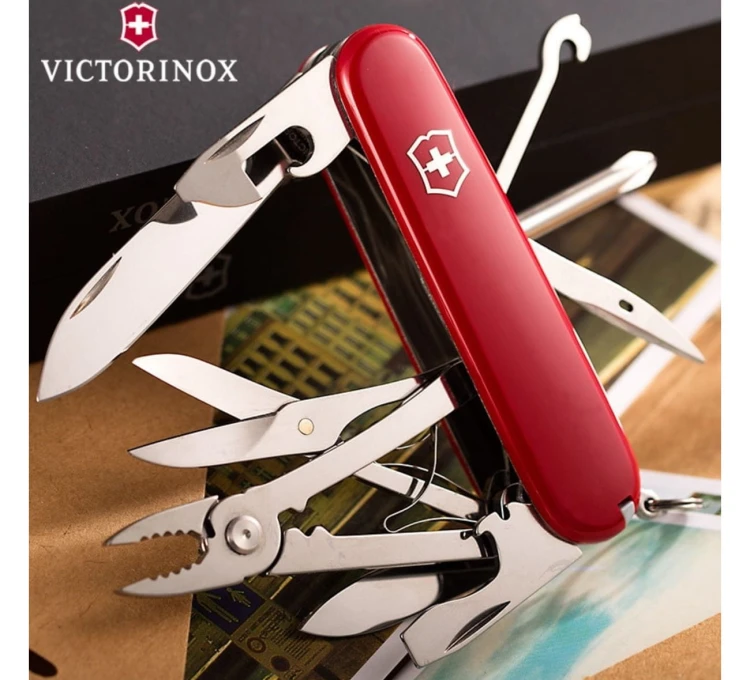 Scyzoryk Victorinox Deluxe Tinker 1.4723 (91mm) - Czerwony