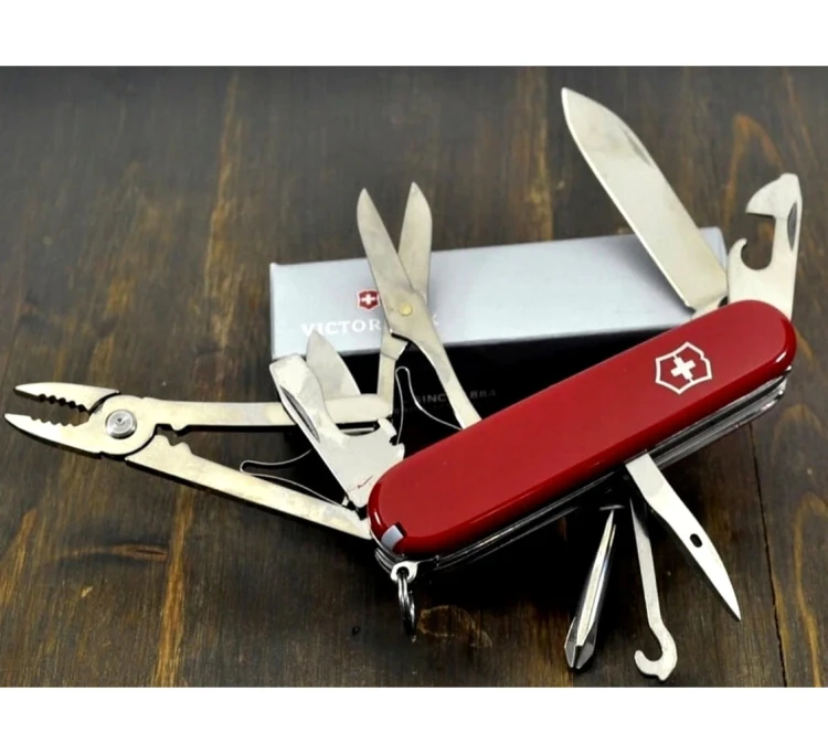 Scyzoryk Victorinox Deluxe Tinker 1.4723 (91mm) - Czerwony