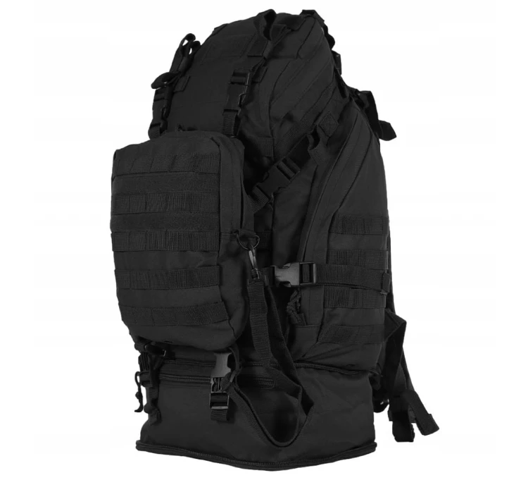 Plecak CAMO Overload (60L) - Czarny (PL-OV-BP-BL)