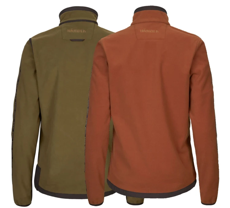 Bluza dwustronna damska Härkila Kamko Women - Dark Olive/Arabian Spice