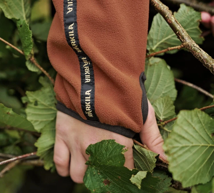 Bluza dwustronna damska Härkila Kamko Women - Dark Olive/Arabian Spice