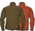 Bluza dwustronna Härkila Kamko - Dark Olive/Arabian Spice