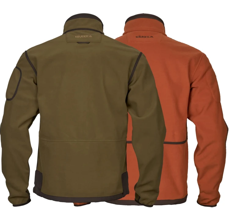 Bluza dwustronna Härkila Kamko - Dark Olive/Arabian Spice