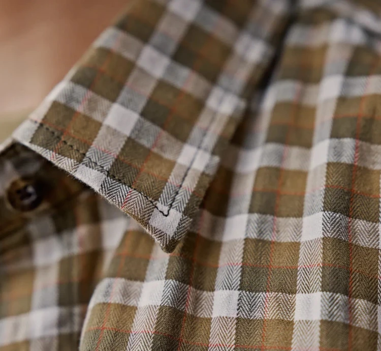 Koszula damska Härkila Fjell - Dark Olive Check