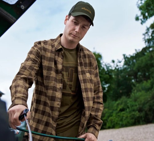 Koszula Härkila Scandinavian LS - Antique Bronze Check (3).jpg