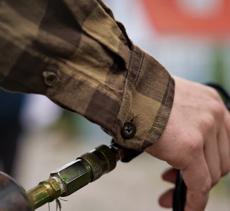 Koszula Härkila Scandinavian LS - Antique Bronze Check (5).jpg