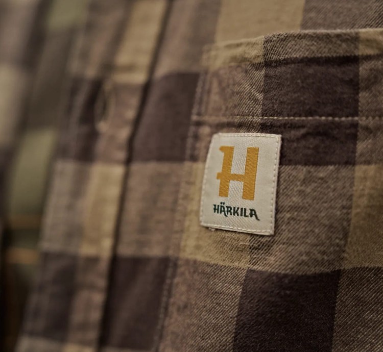 Koszula Härkila Scandinavian LS - Antique Bronze Check (6).jpg