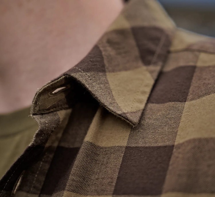 Koszula Härkila Scandinavian LS - Antique Bronze Check (7).jpg