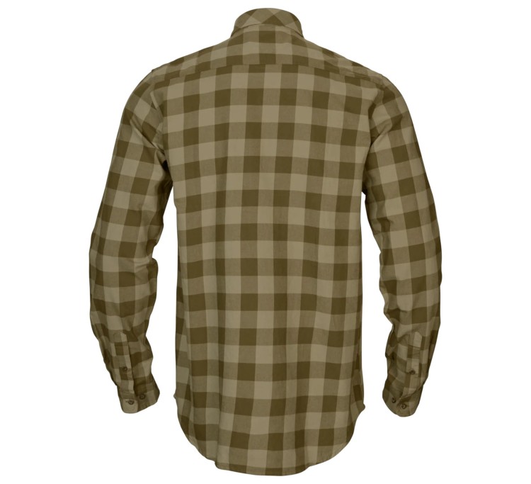 Koszula Härkila Scandinavian LS - Dark Olive Check (2).jpg