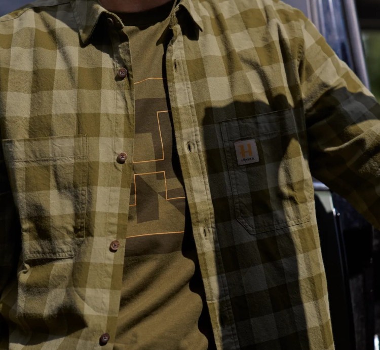 Koszula Härkila Scandinavian LS - Dark Olive Check (4).jpg