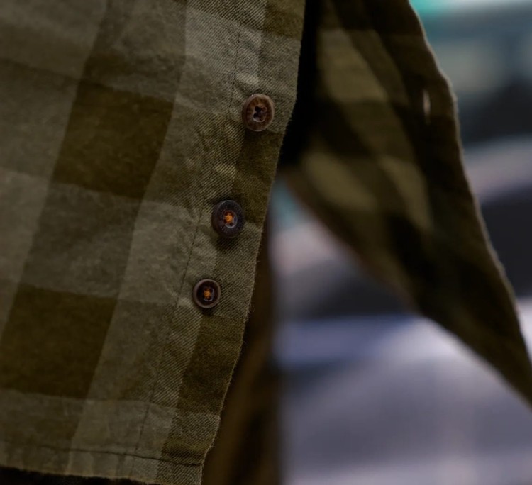 Koszula Härkila Scandinavian LS - Dark Olive Check (6).jpg