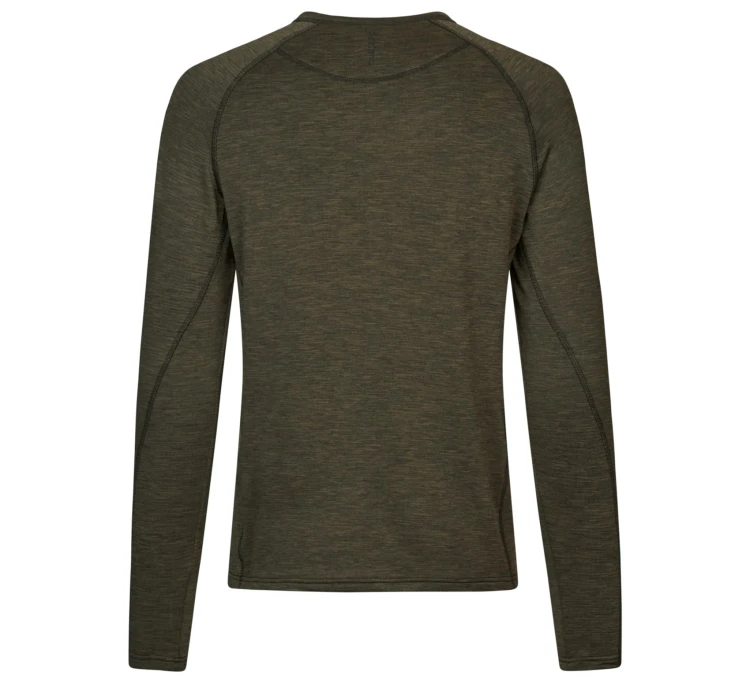 Koszulka Seeland Peak L/S - Pine Green Melange
