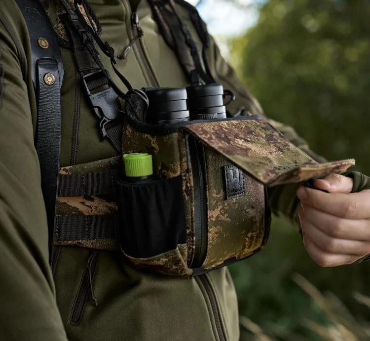 Myśliwskie szelki na lornetkę Härkila Bino Harness - AXIS MSP®Forest Camo