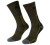 Skarpety Seeland Field Merino (2-pack) - Pine Green/Military Olive