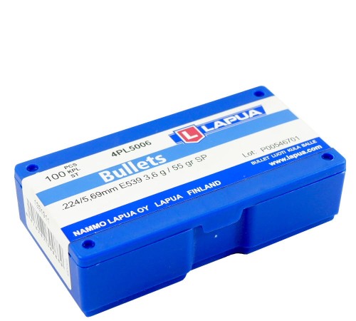 Pociski Lapua .22 (.224) SP 3,6g/55gr (100) (4PL5006)
