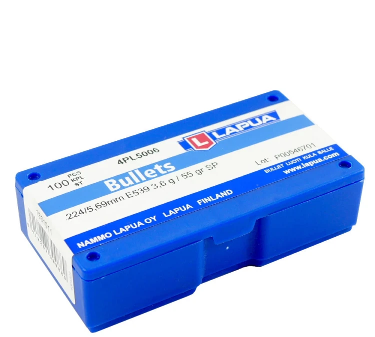 Pociski Lapua .22 (.224) SP 3,6g/55gr (100) (4PL5006)