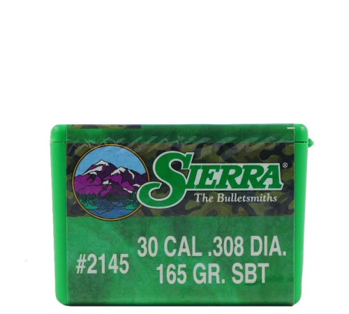 Pociski Sierra .30 (.308) GameKing SBT 165gr (100) (#2145)