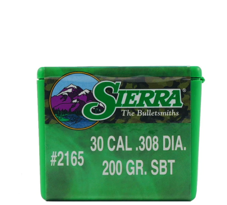 Pociski Sierra .30 (.308) GameKing SBT 200gr (100) (#2165)