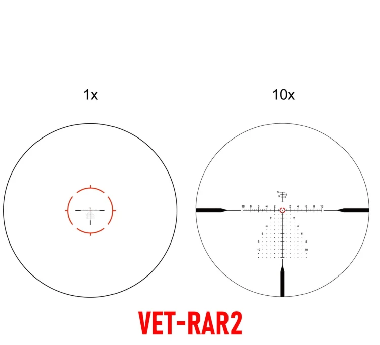 Luneta Vector Optics Continental x10 1-10x28 ED - FFP - VET-RAR2- SCFF-62