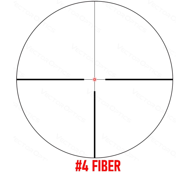 Luneta Vector Optics Continental x6 1-6x24i Fiber - SFP - G4 - SCOC-48